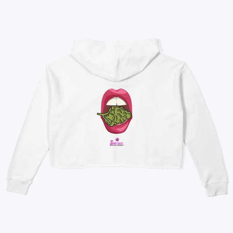 "Roll Up Nuggets" Crop Hoodie